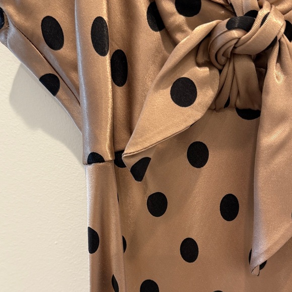 Zara Elegant Polka Dot Maxi Dress - never worn! - Picture 2 of 2